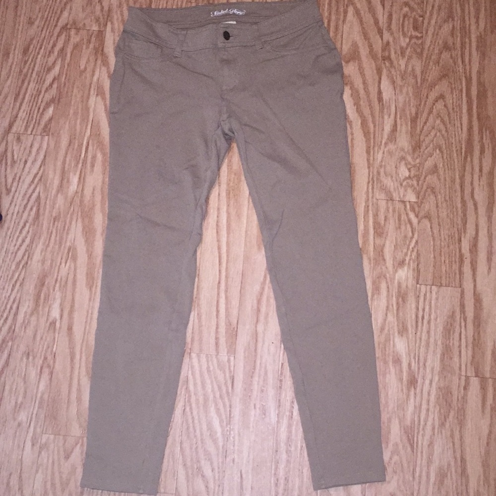 Tan jeggings